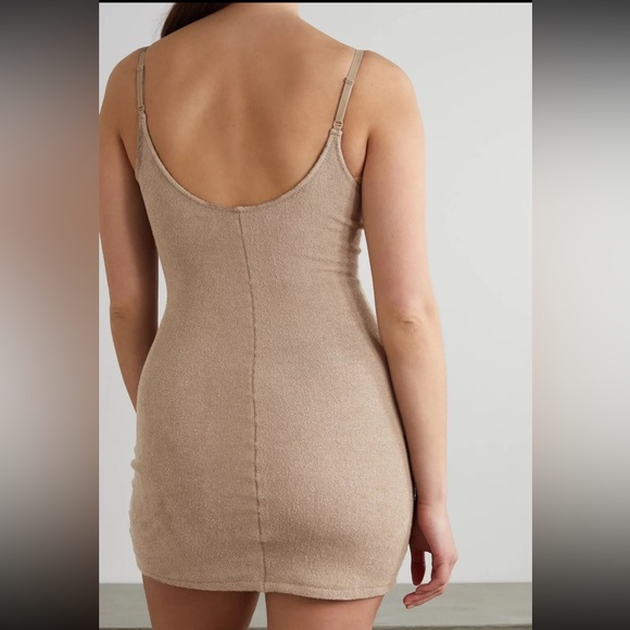 SKIMS NWT TERRY SLIP DRESS DESERT - Picture 5 of 7